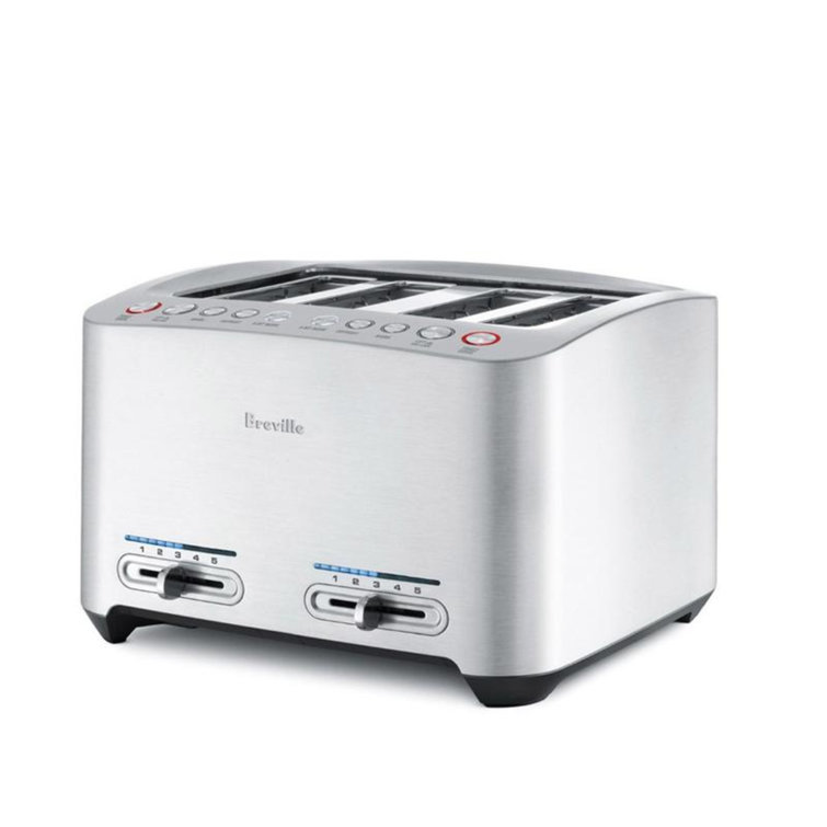 Breville DieCast 4Slice Smart Toaster & Reviews Wayfair